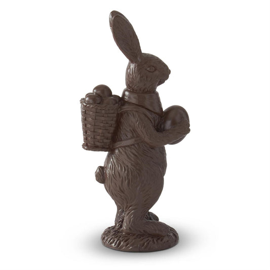 Resin Chocolate Easter Bunny - 9.5"