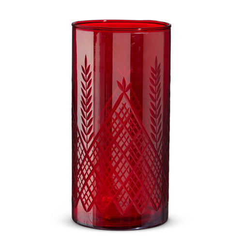 Red Etched Hurricane - Large