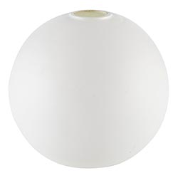 White Matte Round Vase