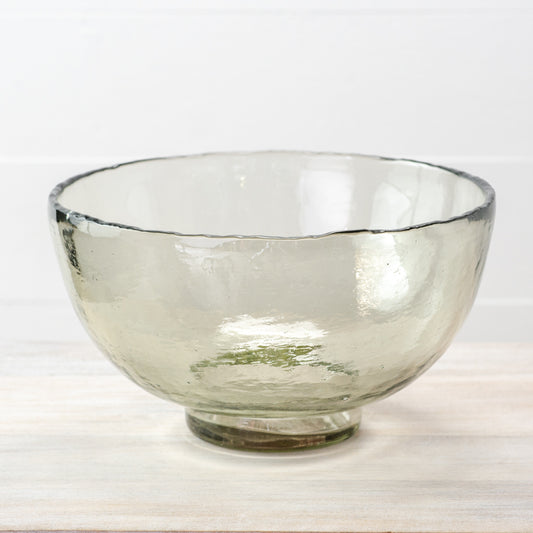 Raised Glass Bowl 11.8"