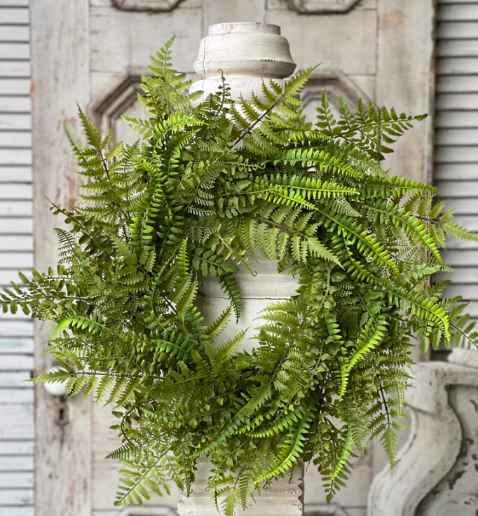 Fairhope Fern Wreath