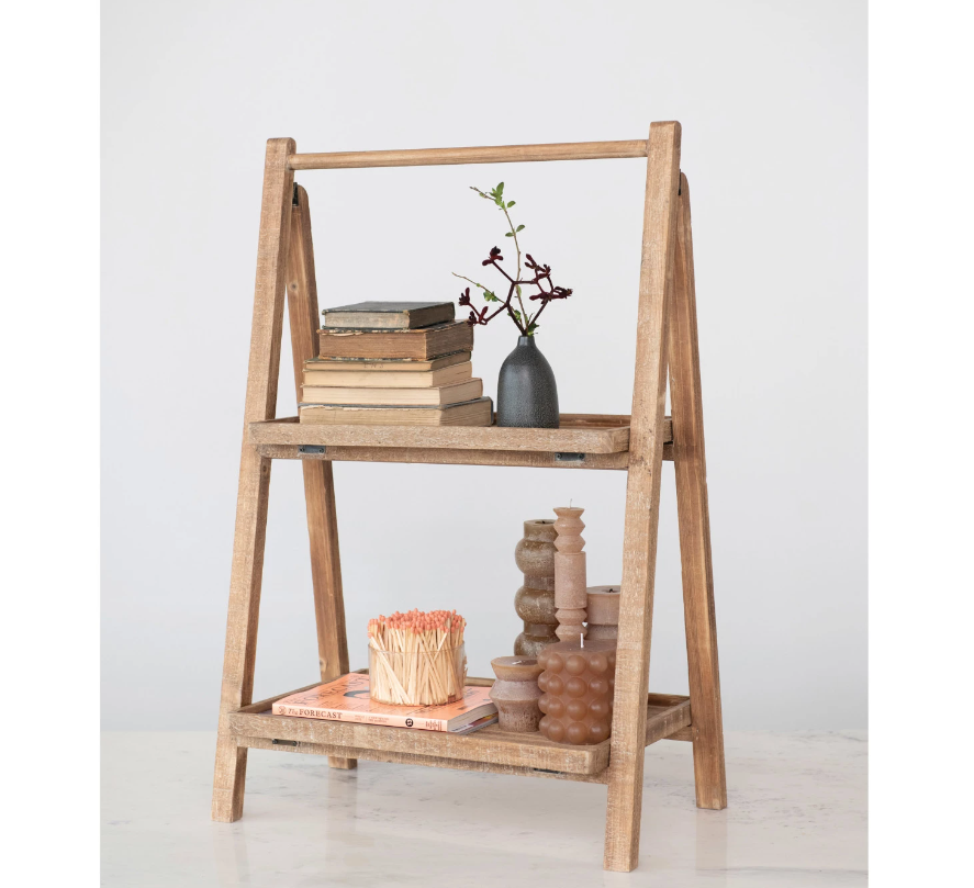 Wood Folding Stand