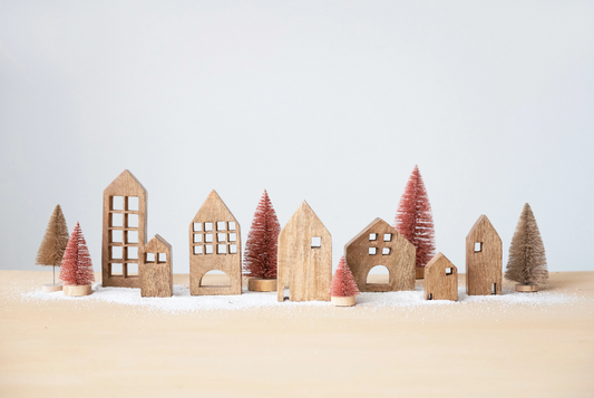 Mango Wood Houses-3 sizes