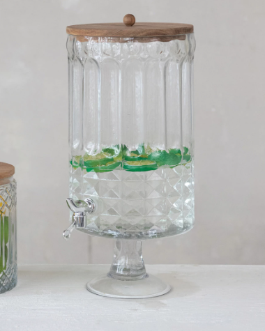 Glass Beverage Dispenser