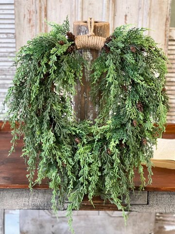 Epiphany Hanging Wreath - 28"