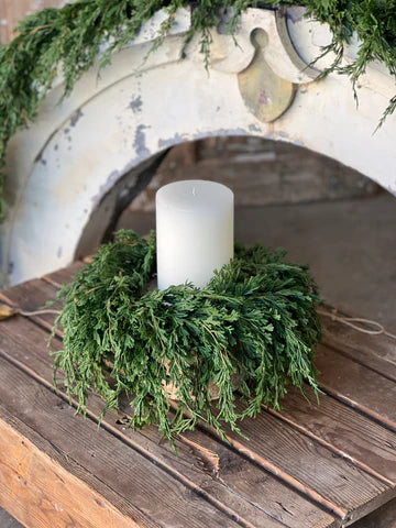 Emerald Falls Candle Ring- Large