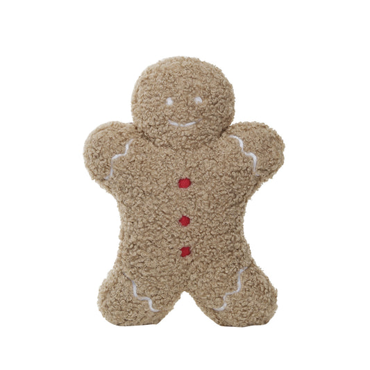 Gingerbread Man Shaped Pillow