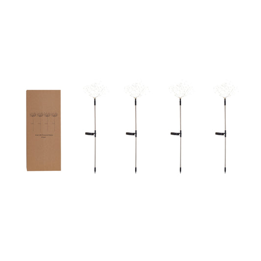 Solar Powered Light Stakes -  Set of 4